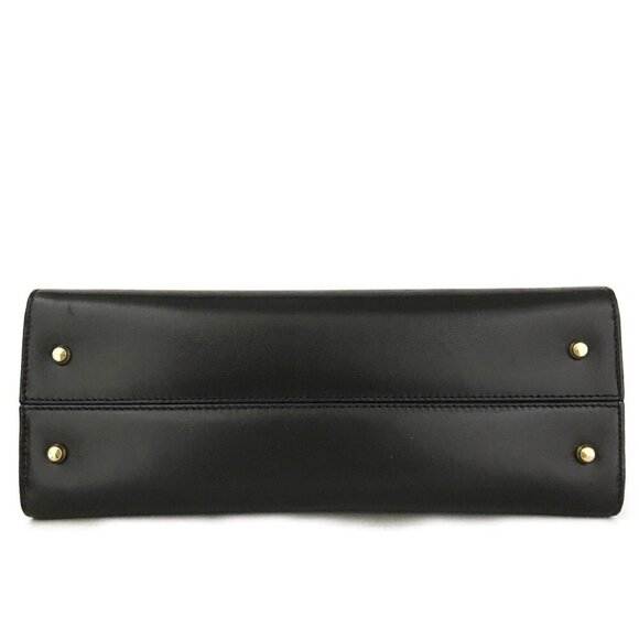 BALLY Leather Shoulder Hand Bag Navy blue/7BE1325 - Picture 8 of 15